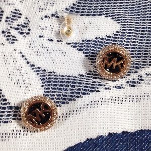 3 items free shipping Michael kors logo earring